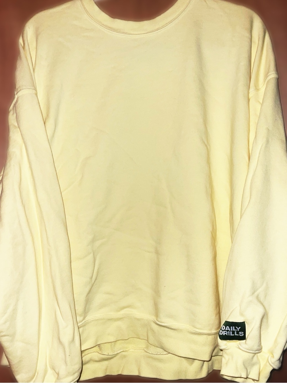 Daily Drills Lemonade Crewneck Sweatshirt